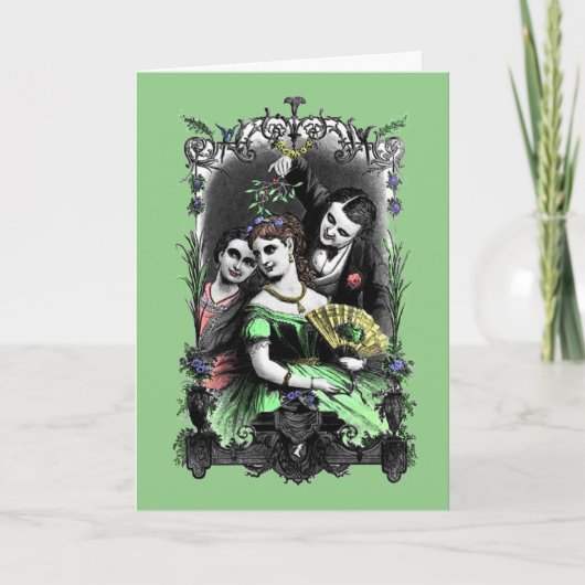 アンダーザミスタントーヴィンテージホリデーカード シーズンカード (正面)