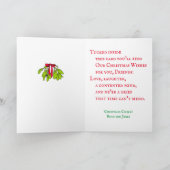 アンダーザミスタントーヴィンテージホリデーカード シーズンカード (内部)