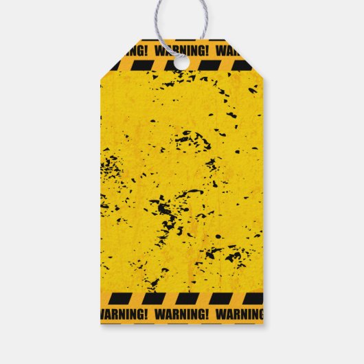 アンダーショベル建築誕生日ありがとう ギフトタグ (裏面)