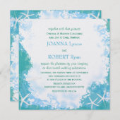 アンダーシースターズトロピカル結婚式招待状 招待状 (正面/裏面)