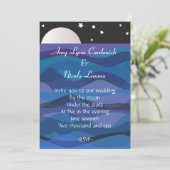 アンダースターズ結婚式招待状ビーチ先 招待状 (スタンド正面)