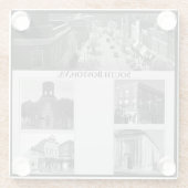 アンダース・アーティストリー、サウスボストン、VA。 ガラスコースター (裏面)