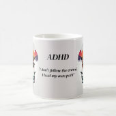 アンダース・オズボーン博士前向き引用文ADHD MAG コーヒーマグカップ (中央)