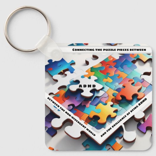 アンダース・オズボーン博士「A.D.H.D.」 キーホルダー (正面)