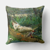 アンダース・ゾーンによる「ハンモックで」 クッション (裏面)