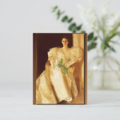 アンダース・ゾーンのエベン・リチャーズ夫人のポートレート ポストカード (スタンド正面)