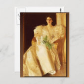 アンダース・ゾーンのエベン・リチャーズ夫人のポートレート ポストカード (正面/裏面)