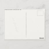 アンダース・ゾーン絵画ズ付きポストカード ポストカード (裏面)