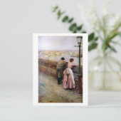 アンダースZorn著漁師 ポストカード (スタンド正面)