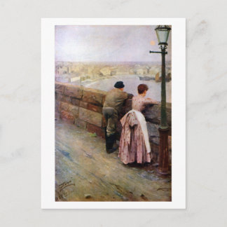 アンダースZorn著漁師 ポストカード