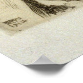 アンダースzorn、女の子のポートレート、エッチング ポスター (角)