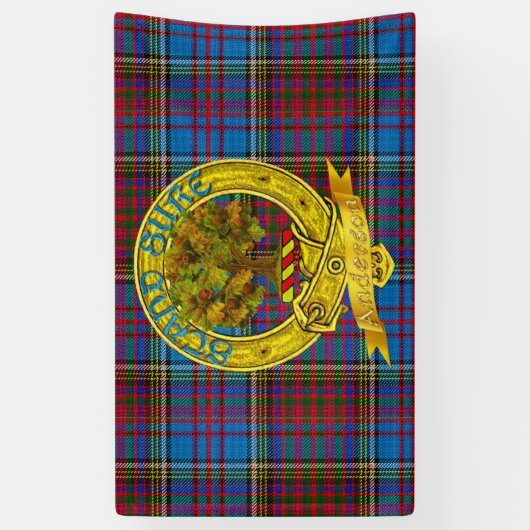 アンダーソンの一族の旗 横断幕 (縦)