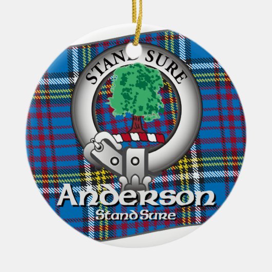 アンダーソンの一族 セラミックオーナメント (正面)