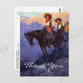 アンダーソンの馬の男と女 ポストカード (正面/裏面)