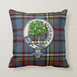 アンダーソンクレストアンドタータンチェック クッション