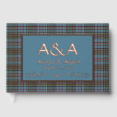 アンダーソン古代オリジナルスコットランドタータンチェック ゲストブック (正面)