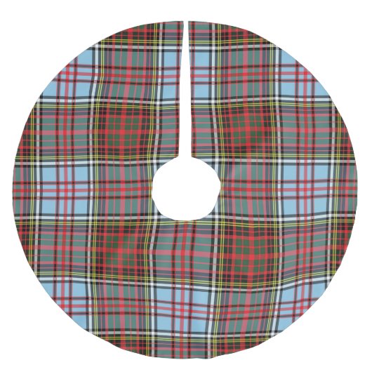 アンダーソン古代クリスマスツリースカート ブラッシュドポリエステルツリースカート (正面)