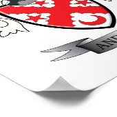 アンダーソン家紋コート・オブ・アームズ ポスター (角)