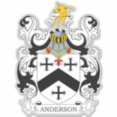 アンダーソン家紋 シール (正面)