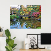 アンダーソン日本のガーデンズ橋 ポスター (ホームオフィス)