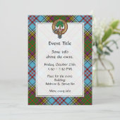 アンダーソン氏紋章招待状 招待状 (スタンド正面)