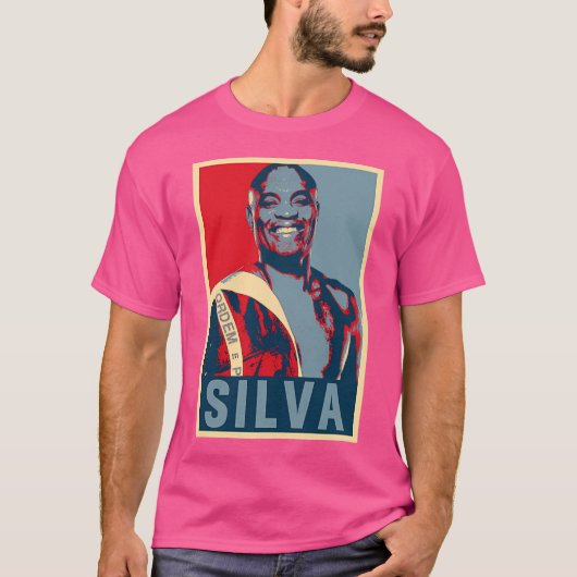 アンダーソン・シルバ・スパイダーキック Tシャツ (正面)