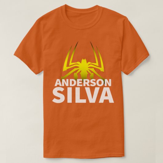 アンダーソン・シルバ・スパイダー Tシャツ (デザイン正面)