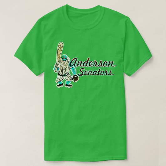 アンダーソン・セネーター野球 Tシャツ (デザイン正面)