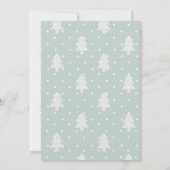 アンダーソン・ホリデー・フォト・カード 招待状 (裏面)