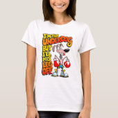 「アンダードッグチャンピオン」 Tシャツ (正面)