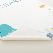 アンダーパーソナライズされたザシーベビー/キッドシャルパブランケット シェルパブランケット (3/4)