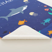 アンダーパーソナライズされたザシーベビー/キッドシャルパブランケット シェルパブランケット (3/4)