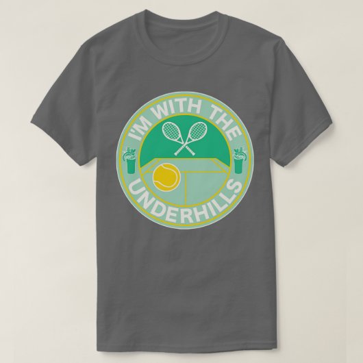アンダーヒルズでアイムを見る Tシャツ (デザイン正面)