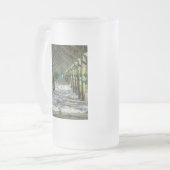 アンダーフォリービーチピア フロストグラスビールジョッキ (正面左)