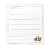 アンダーブルートラック建築 ノートパッド (正面)