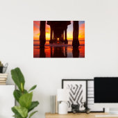 アンダーマンハッタンビーチピア ポスター (ホームオフィス)