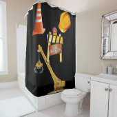 アンダーマン建築洞窟ショアカーテン シャワーカーテン (インサイチュ)