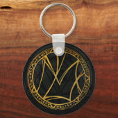 アンダーロゴのマスク キーホルダー (正面)