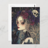 アンダーワールドのペルセフォン女王 ポストカード (正面/裏面)