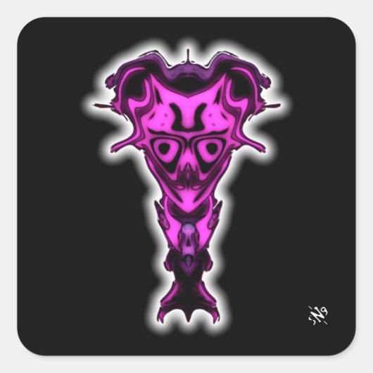 アンダーワールドの胸像からの悪魔v0.2 スクエアシール (正面)