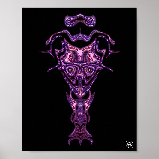 アンダーワールドの胸部からの悪魔v1 ポスター (正面)