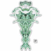 アンダーワールドの胸部からの悪魔v2 シール (正面)