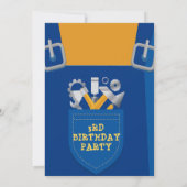 アンダー建築ハンディマン誕生日パーティー (裏面)