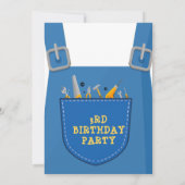 アンダー建築ハンディマン誕生日パーティー (裏面)