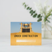 アンダー建築ブルドーザー ポストカード (スタンド正面)