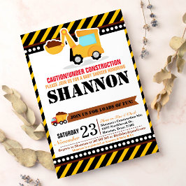 アンダー建築ベビーシャワー招待状 招待状