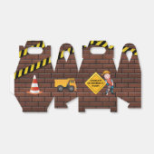 アンダー建築レンガ誕生日パーティー フェイバーボックス (折り畳みなし)