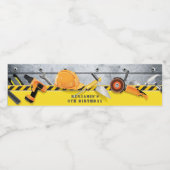 アンダー建築誕生日ウォーターボトルラベル ペットボトルラベル (シングルラベル)