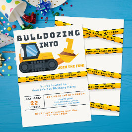 アンダー建築1st誕生日招待状 招待状