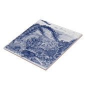 アンダー・ダーク・ブルー・海・シーンOctopus Koullia Pc#5 タイル (側面)